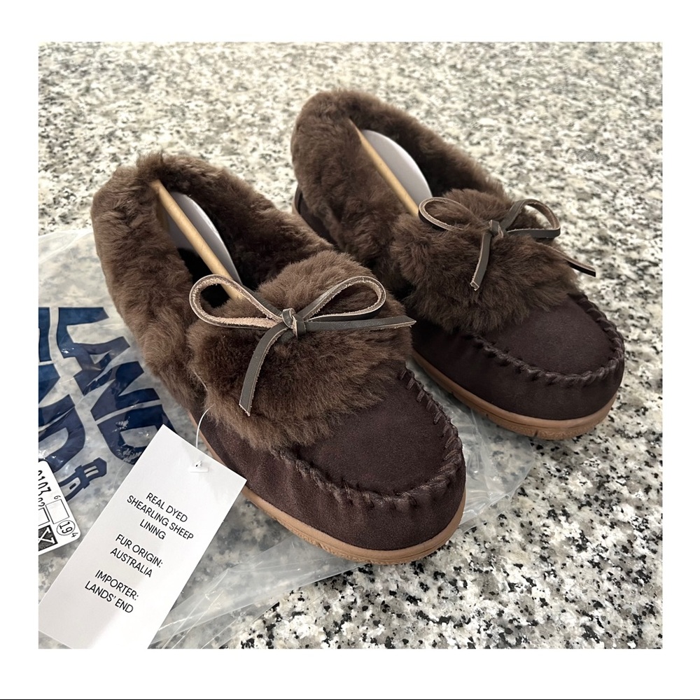 NWT Womens 6 Lands End Slippers